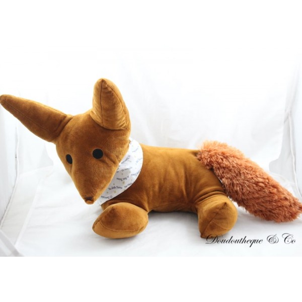 Peluche renard COTTONBLUE Le Petit Prince marron 35 cm SOS doudou