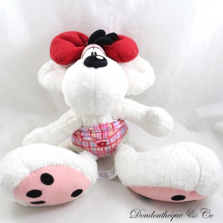 Plüschmaus Diddlina DEPESCHE Diddl Karierter Badeanzug Rot Schleife 35 cm Plüschmaus Diddlina DEPESCHE Diddl Karierter Badeanzug Rot Schleife 35 cm