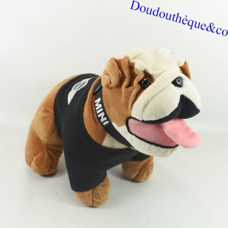 Bulldog Dog Advertising Plush Car MINI (Volkswagen) 25 cm