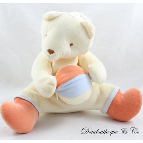 Stuffed bear CANDY SUGAR yellow balloon