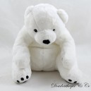 Peluche ours polaire H&M blanc assis
