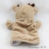 Doudou Puppe Hirsch ZEEMAN braune Rentierkuh 20 cm