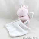 MY LITTLE PEBBLES pañuelo de unicornio peluche rosa blanco unicornio alado 28 cm
