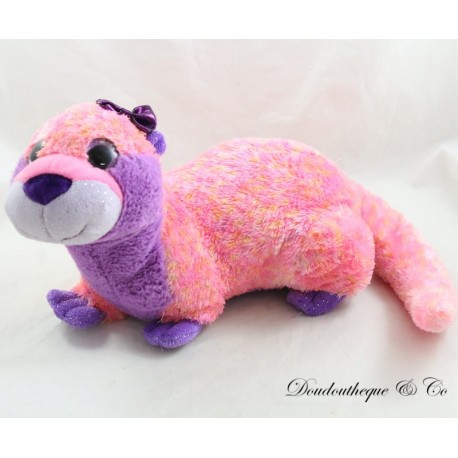 Peluche Lontra WILD REPUBLIC Rosa Grandi Occhi