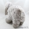 Peluche mouton MAISONS DU MONDE gris marron 29 cm