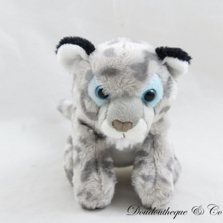 Leopardenplüsch WILD REPUBLIC Grau Sitzend Leopardenplüsch WILD REPUBLIC Grau Sitzend