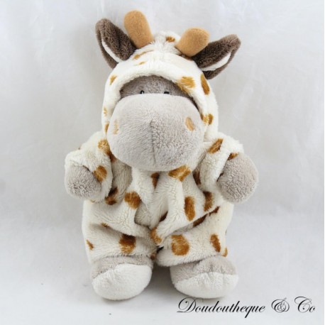 Hippopotamus plush PLANET PLUCH Jemini disguised as a giraffe