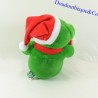 CGMP Oso Peluche Verde Navidad Sentado 15 cm
