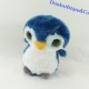 YOOHOO Blau & Weiß Pinguin Plüsch Große Augen 14 cm