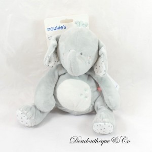 Plüsch Anna Elefant NOUKIE'S Anna und Milo Elefant Grau Sterne 24 cm NEU