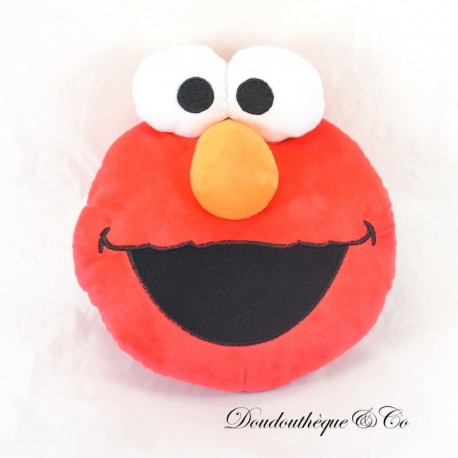 Elmo Rue Sesam SesamStreet Kissen Blau Rot 29 cm Elmo Rue Sesam SesamStreet Kissen Blau Rot 29 cm