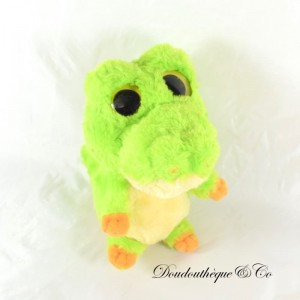 Peluche Crocodile YOOHOO & Friends vert gros yeux 18 cm