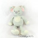 Plush mouse NICOTOY grey mouse belly white 38 cm