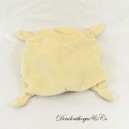 Decke flach Hase Grain de blé marron beige quadratisch 20 cm