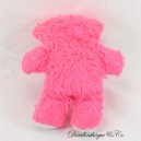 Plush Bear UNBRANDED Pink Vintage Plastic Eyes 28 cm