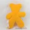 IKEA UNICEF Orange Articulated Gingerbread Man Stuffed Bear Plush 30 cm