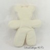 IKEA UNICEF Bear Plush White Articulated Gingerbread Man Style 30 cm