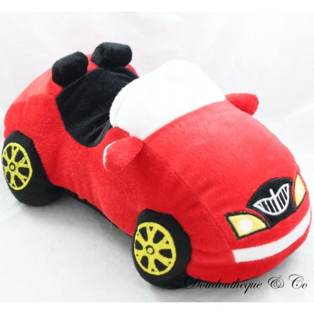 Plush Convertible Car Red