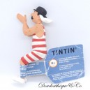 Figurine Dupont baigneur Les aventures de Tintin- Tintin au pays de l'or noir 5,5 cm