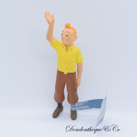 Tim und Struppi Figur Gruß Tim und Struppi in Amerika Gelb 9 cm Tim und Struppi Figur Gruß Tim und Struppi in Amerika Gelb 9 cm