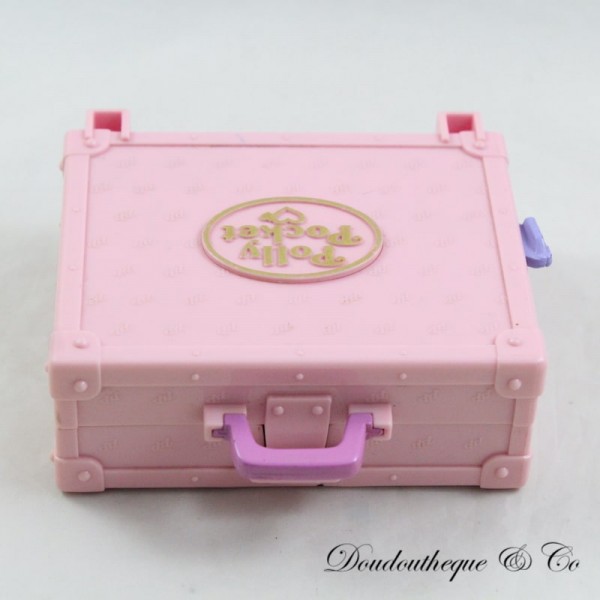 Boite Polly Pocket BLUEBIRD Polly in Paris valise rose 1996 SOS d