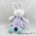 Plush Rabbit NICOTOY Purple Dress