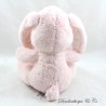 Rabbit plush NICOTOY Simba Toys pink white seated 18 cm