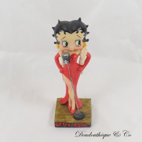 Betty Boop Harz Cabaret Singer Pin Figur KFS/FS 13 cm Betty Boop Harz Cabaret Singer Pin Figur KFS/FS 13 cm