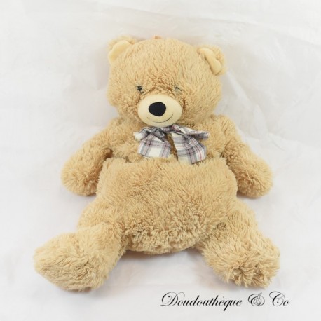 ETAM Teddybär mit brauner Wärmflasche Pyjama 46 cm ETAM Teddybär mit brauner Wärmflasche Pyjama 46 cm