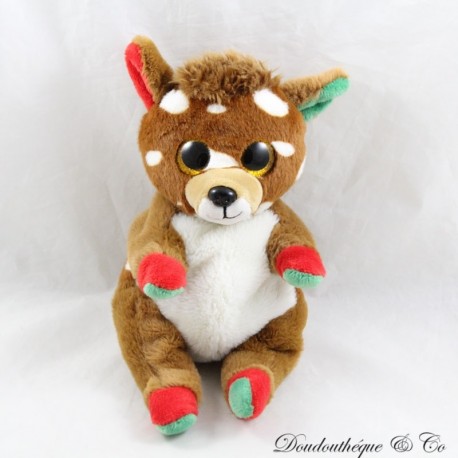 Doe Plush TY Beanie Boos Juratoys Big Eyes Christmas 2022 23 cm