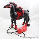 Jouet cheval Scarlet LANSAY Horseland cheval filoguidé noir rouge 25 cm