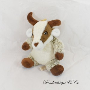 Stuffed goat RODADOU RODA Ibex white brown 21 cm
