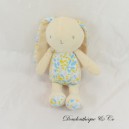 Rabbit plush KLORANE the Botanical Soul with yellow and blue petals 22 cm