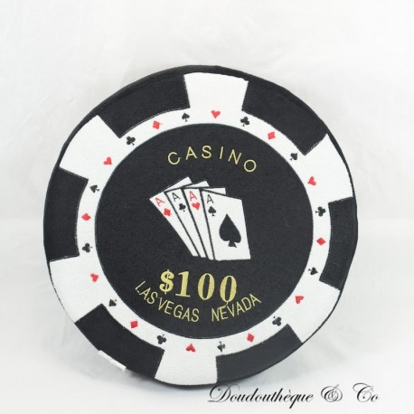 Cojín dollards Welcome LAS VEGAS Nevadas casino poker 34 cm