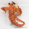 DREAMWORKS Monstrous Nightmare 2 Heads Brown Red Hookfang 2013 45 cm Dragon Plush