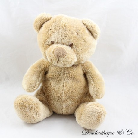 Exclusive creation CASINO brown beige bear plush 20 cm