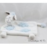 Sheepskin flat cuddly toy KIMBALOO white cloud blue