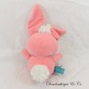 Peluche Enchantimals Lapin Twist Simba Toys rose blanc assis 18 cm