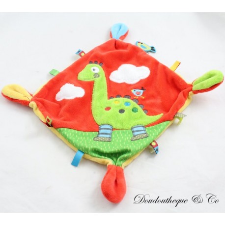 Dinosaurier Flaches Kuscheltier, NICOTOY Rot Grün Dinosaurier Flaches Kuscheltier, NICOTOY Rot Grün
