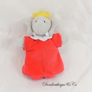 Plüsch-Elefant Celeste LANSAY Babars Frau Rotes Kleid 16 cm