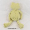 IKEA Frog Plush Face Green Embroidered 28 cm