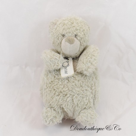 Bear plush J-LINE Oscar grey Jline 20 cm