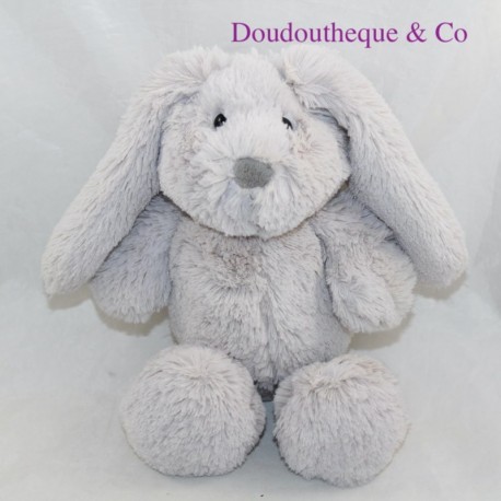 Peluche lapin MAISONS DU MONDE gris 22 cm