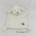 Blanket flat sheepskin NICOTOY imprint white Simba Toys 24 cm