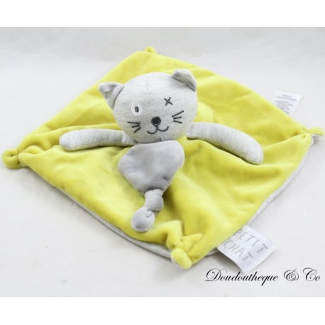 Doudou plat chat LA REDOUTE Petit Chat