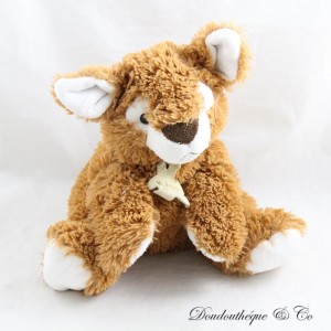 HISTOIRE D'OURS brown kangaroo puppet cuddly toy HO1385 24 cm