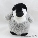 Penguin plush ENESCO grey black
