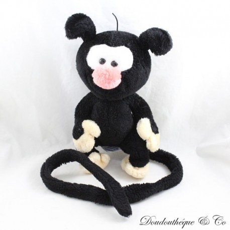 Marsupilami Plüsch JENA TEDDYBÄR BABY SCHWARZ ROSA NASE 27 cm Marsupilami Plüsch JENA TEDDYBÄR BABY SCHWARZ ROSA NASE 27 cm