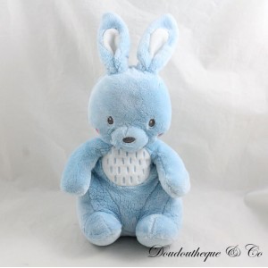 Kaninchen Plüsch TEX BABY blau weiß