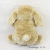 Rabbit Puppet Plush The Puppet Company White Beige Seated 30 cm